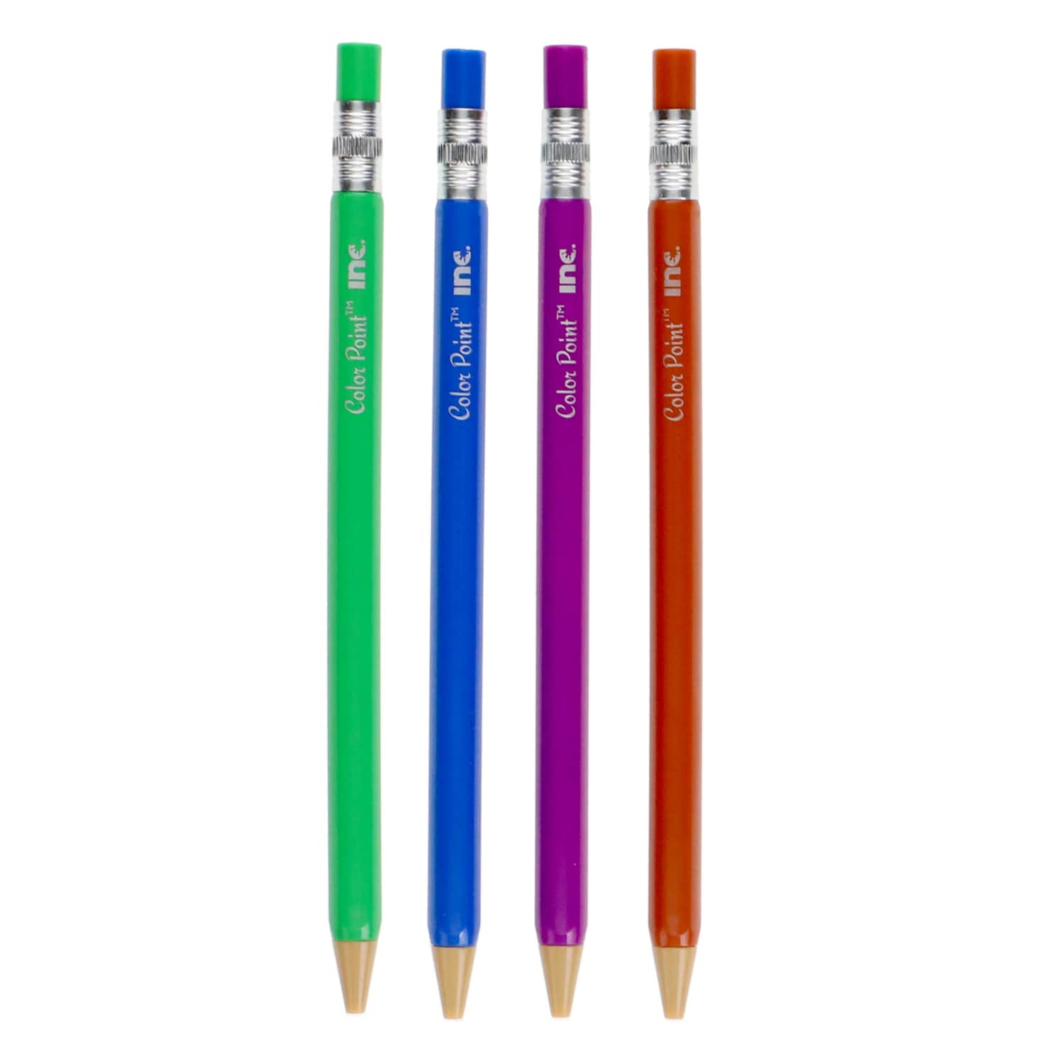Inc. Color Point Colored Mechanical Pencils, 4-ct. Packs (Pack of 24)