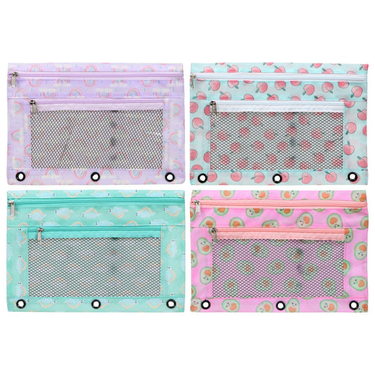 Adore Mesh Organizer and Pencil Pouch (Pack of 24)