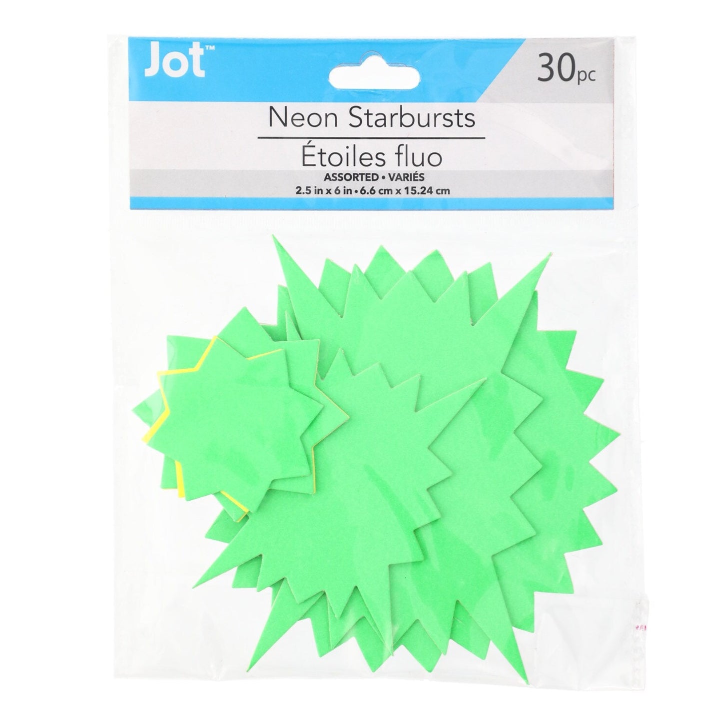 Jot Neon Starbursts, 30-ct. Packs (Pack of 24)