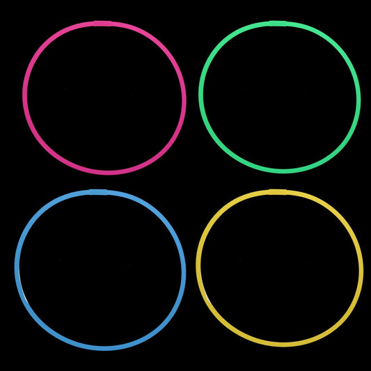 Novelty Glow Stick Necklaces, 4-pc. (Pack of 36)