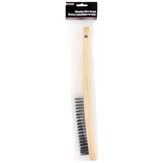 Tool Bench Hardware Wooden Wire Brushes, 17 in. (Pack of 24)