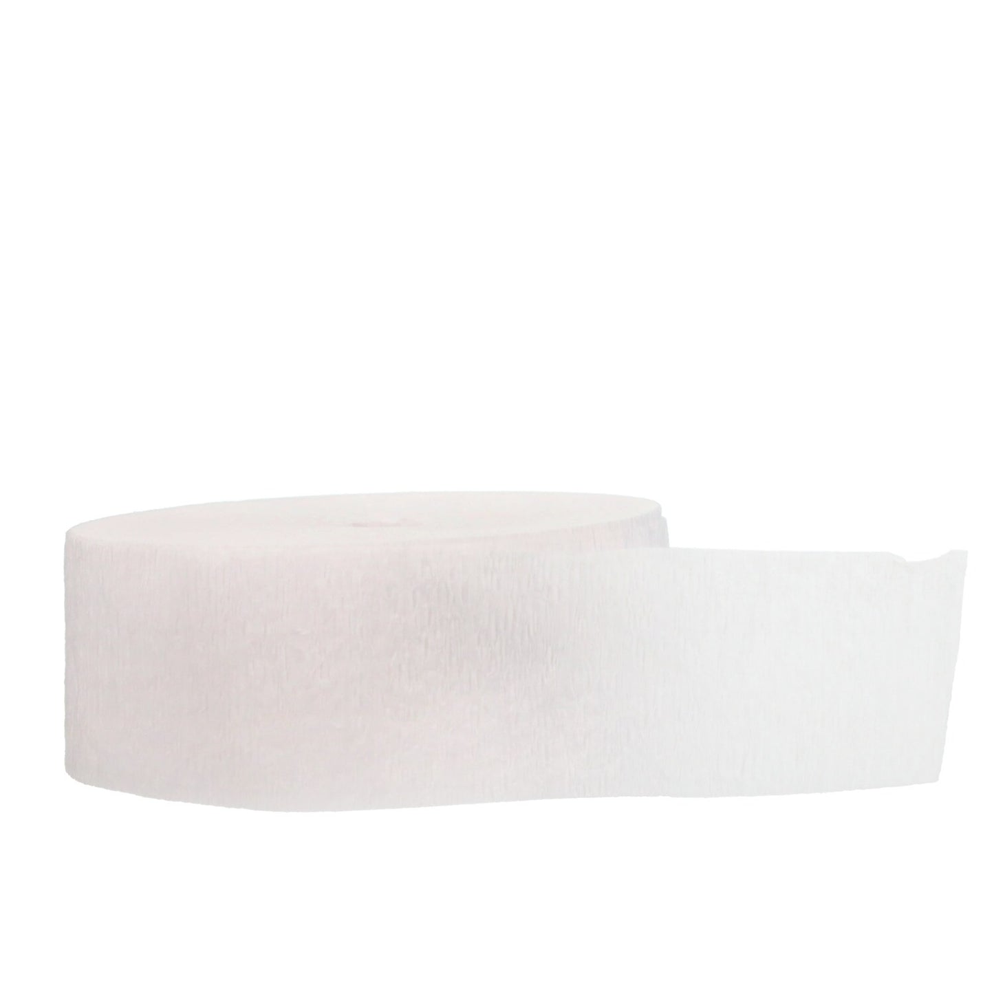 White Crepe Paper Streamer, 175-ft. x 1.75-in (Pack of 24)