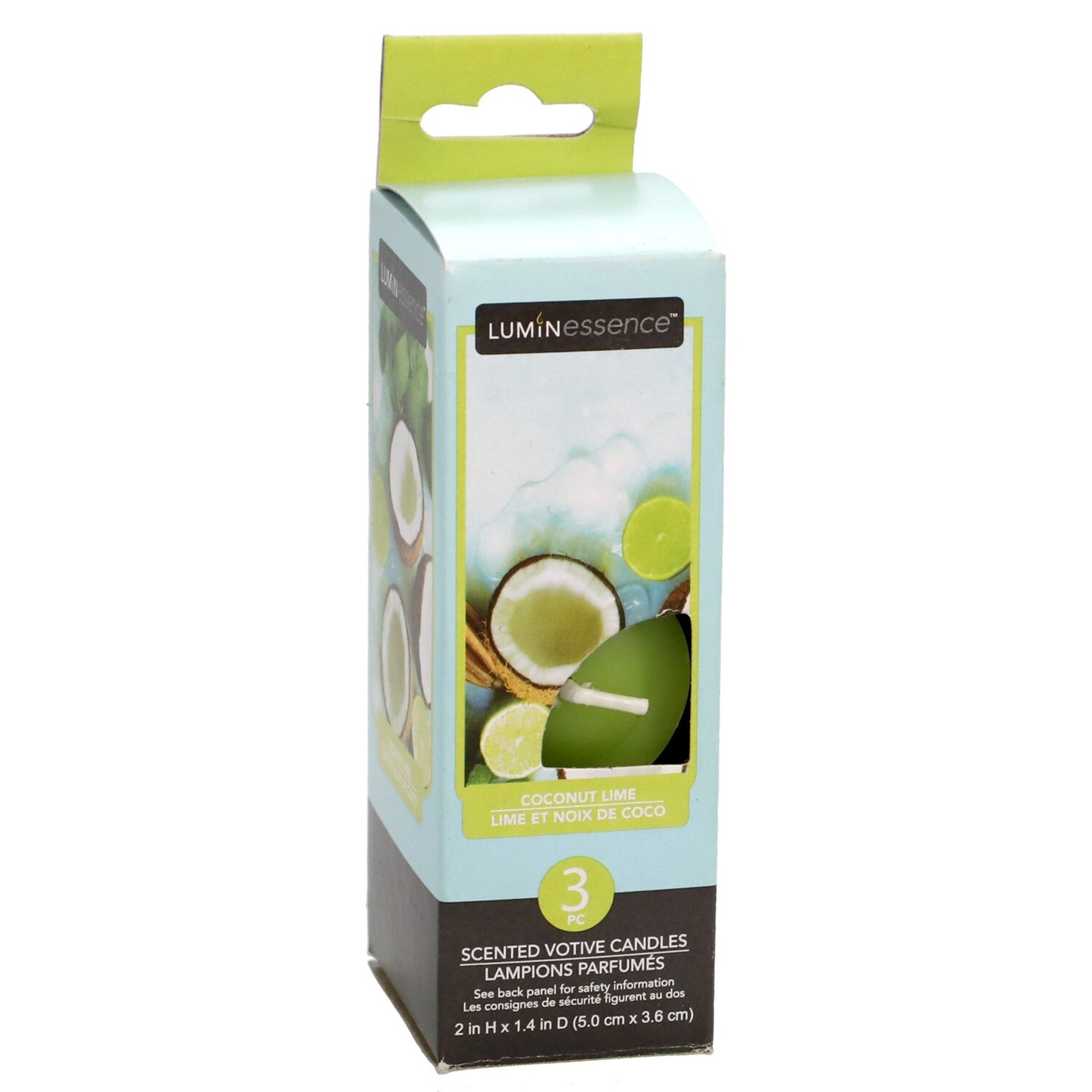 Luminessence Coconut Lime Votives, 3-ct. Packs (Pack of 24)
