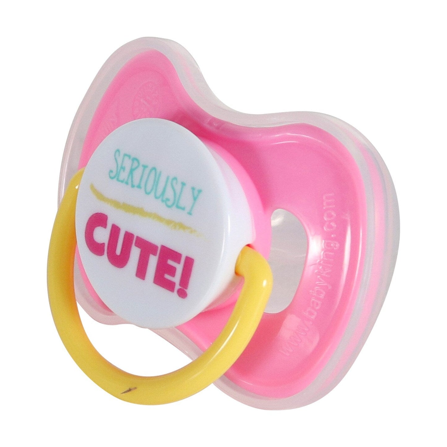 Baby King Colorful and Printed Silicone Pacifiers with Covers (Pack of 24)