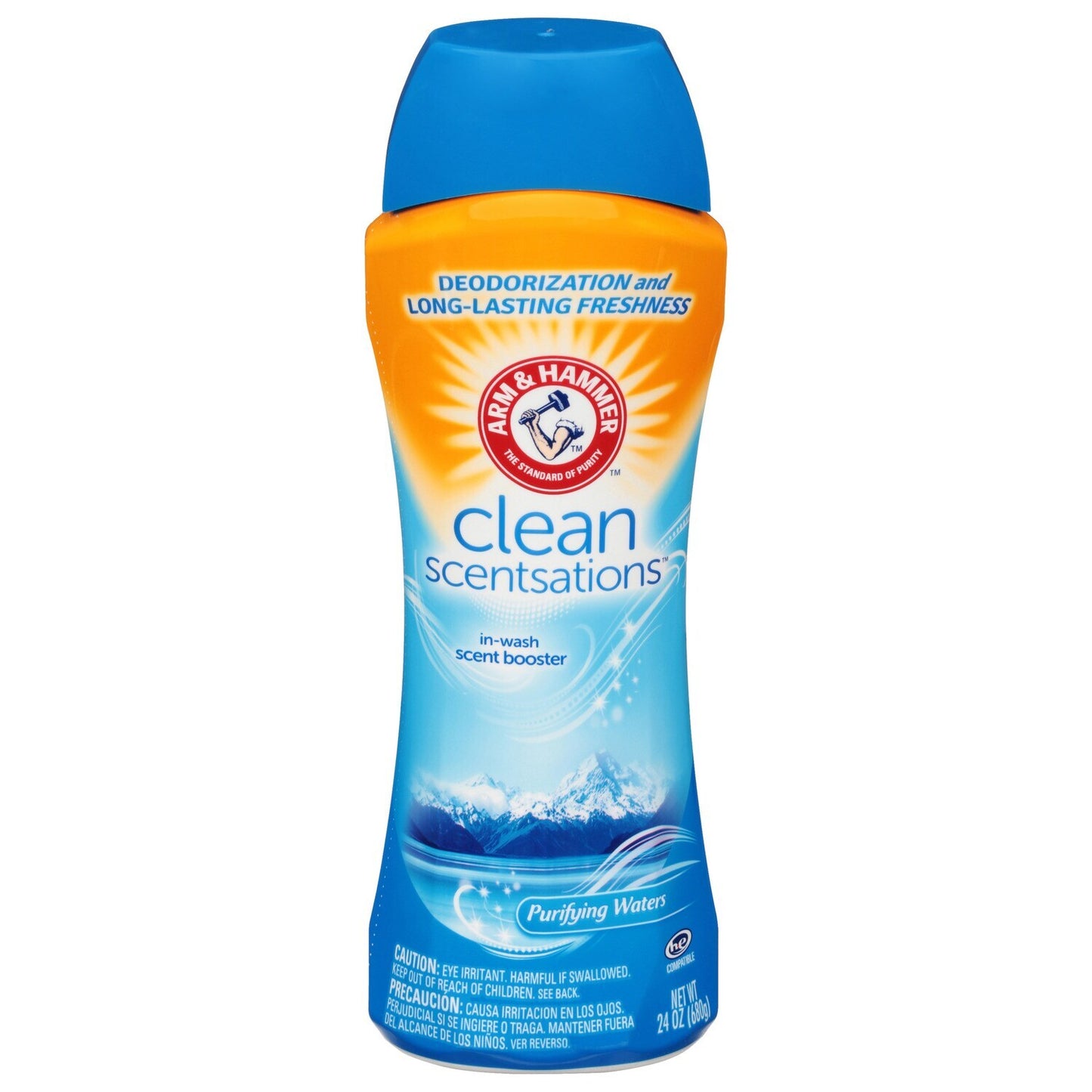 Arm & Hammer Scentsations Purifying Waters In-Wash Scent Booster, 24 oz (Pack 6)