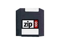 10 x ZIP 100 MB PC storage media
