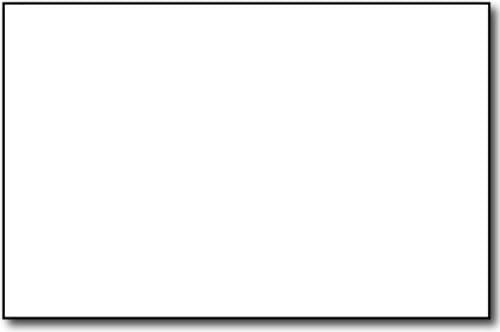 White 5.5x8.5 Heavy Card Stock, 500 Sheets