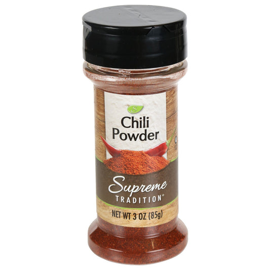 Supreme Tradition Chili Powder, 3 oz. (Pack of 12)