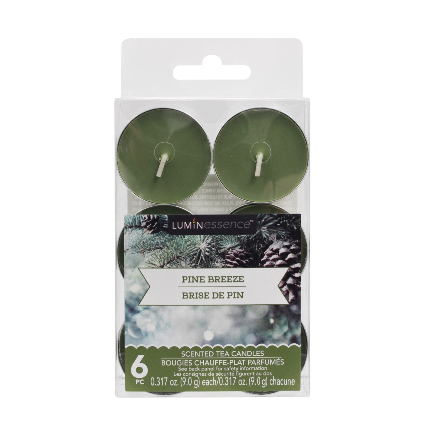 Luminessence Scented Winter Tea Candles, 6-ct. Packs (Pack of 24)