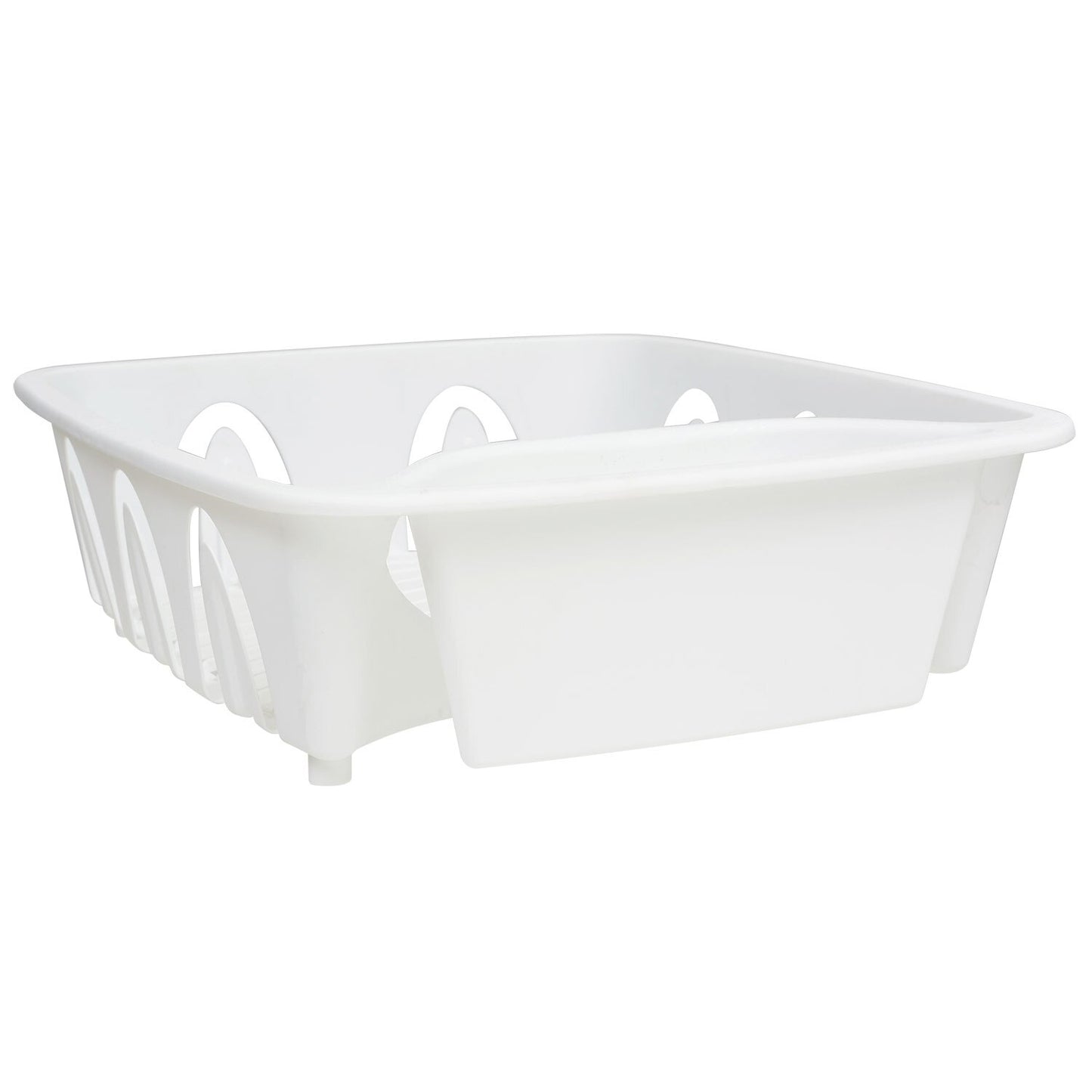 Essentials White Plastic Dish Racks (Pack of 24)