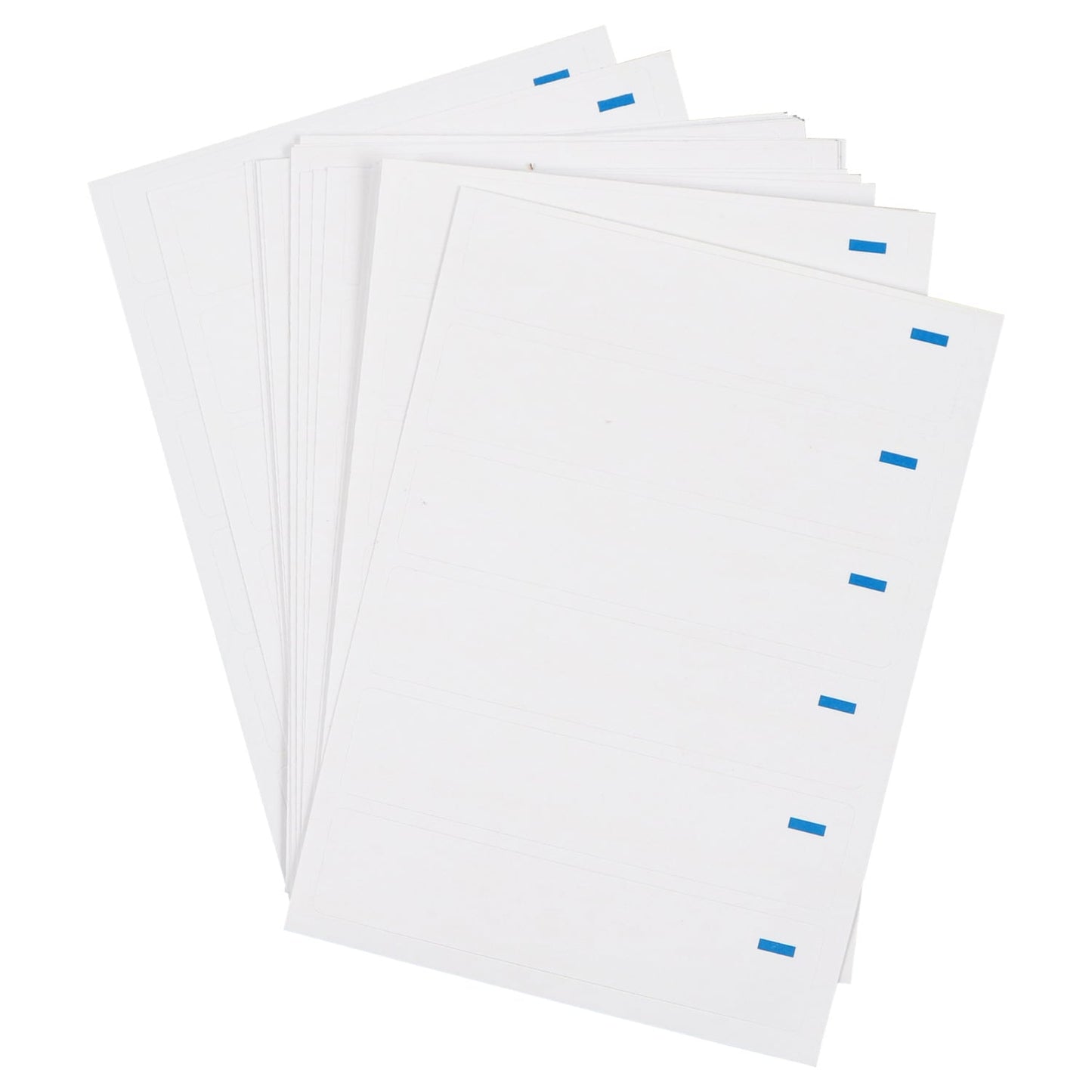 Color-Coded Blank File Folder Labels, 120-ct. Packs (Pack of 24)