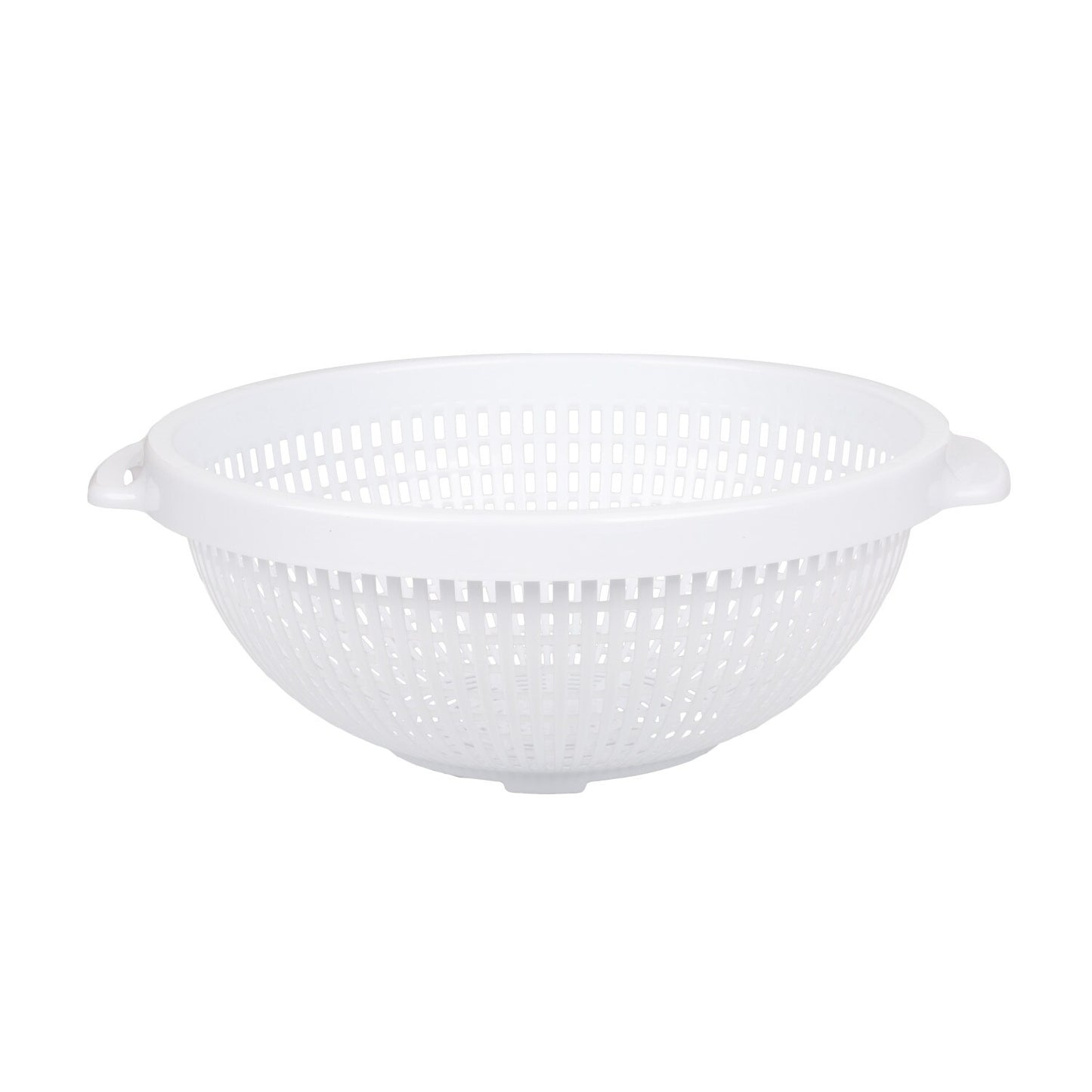 White Plastic Colanders, 10 in. (Pack of 24)