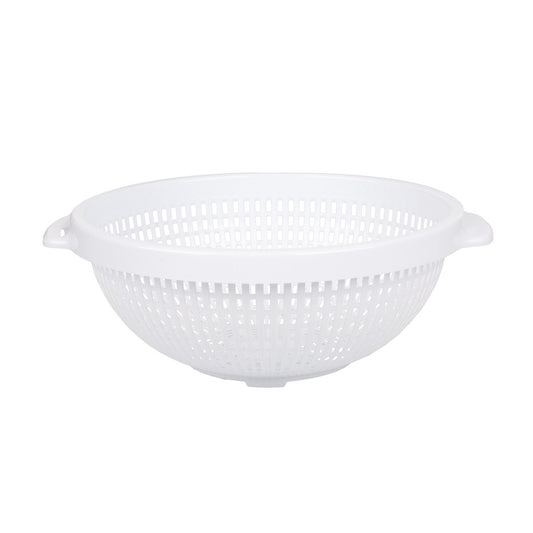 White Plastic Colanders, 10 in. (Pack of 24)