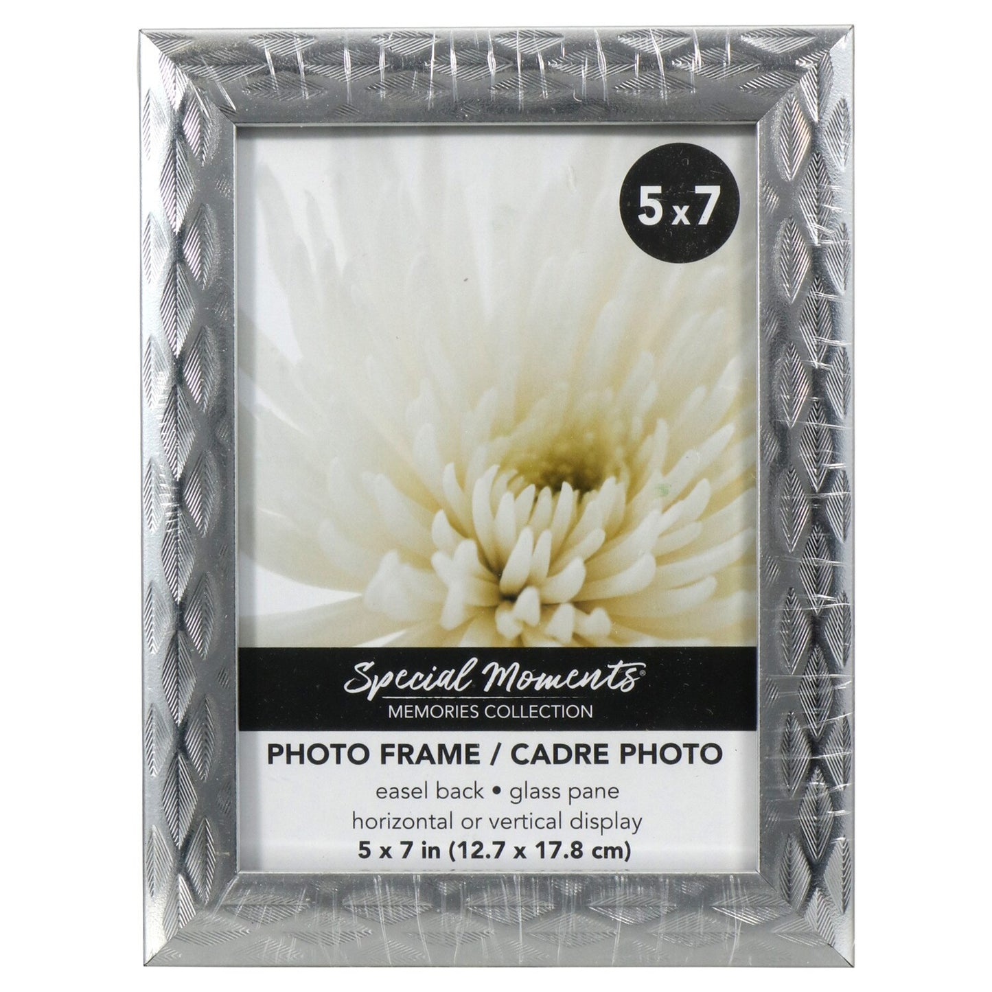 Special Silver Diamond Picture Frames, 5x7 in. (Pack of 12)