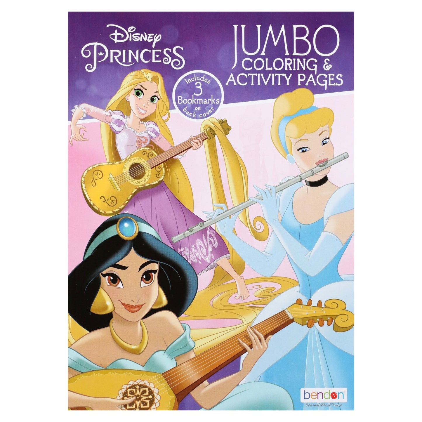 Disney Princesses Color & Play Jumbo Activity Books (Pack of 20)