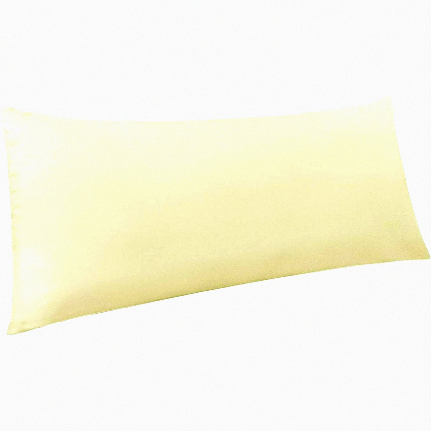 Cooling Ivory Body Pillowcase - Zippered Decorative Cover for 20 x 54 Body Pillows - Breathable Pillow Cases with Zipper - Body Pillow Covers for Better Sleep