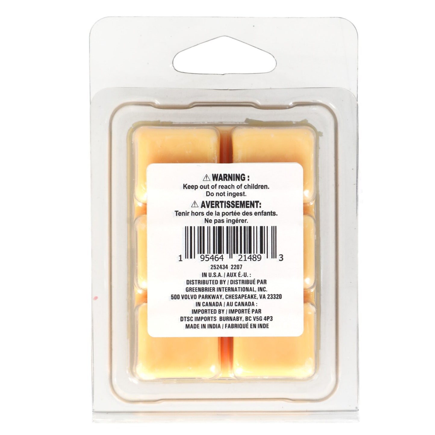 Luminessence Vanilla Wax Melts, 2.5-oz. (Pack of 24)