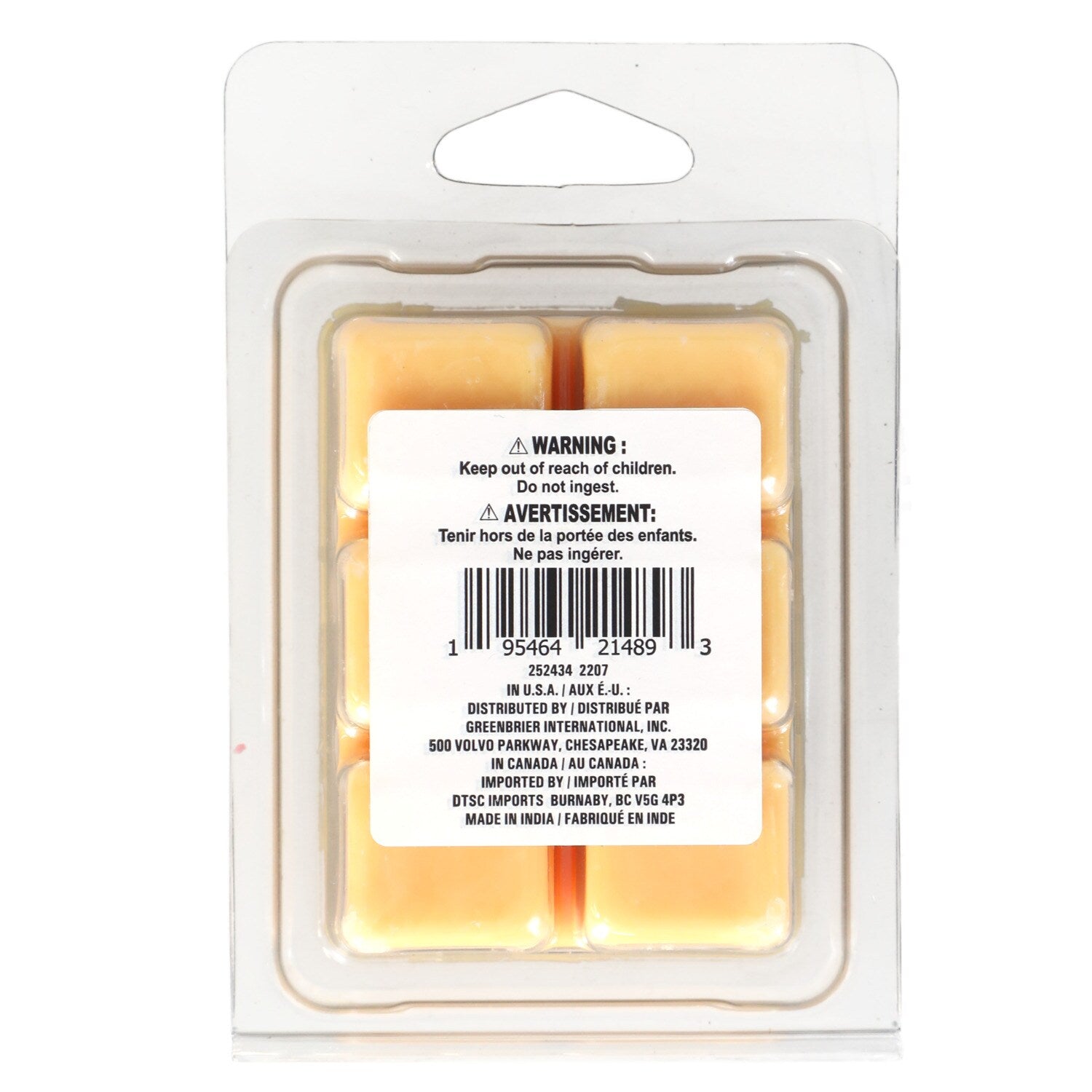 Luminessence Vanilla Wax Melts, 2.5-oz. (Pack of 24)