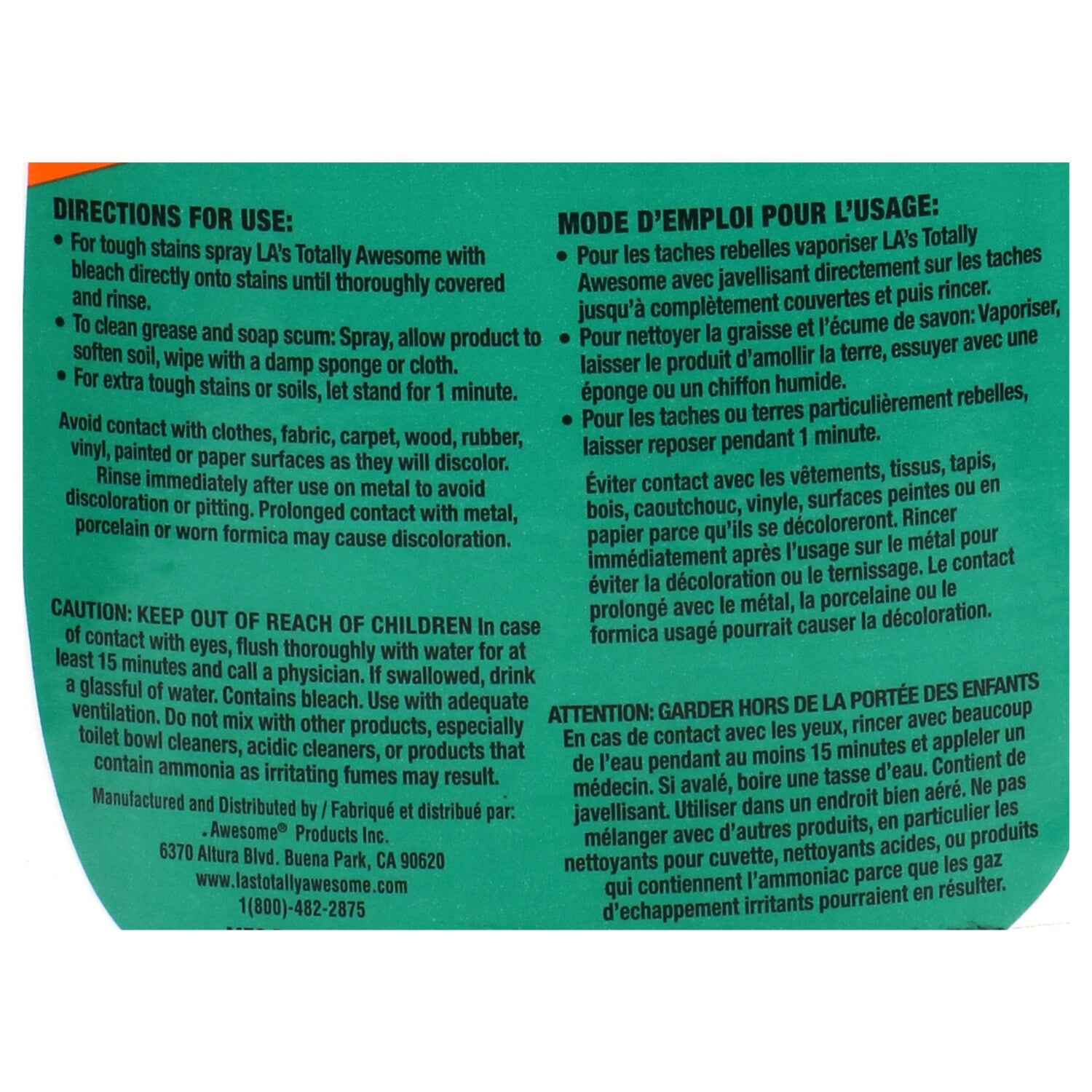 All-Purpose Cleaner with Bleach, 32 oz. (Pack of 12)