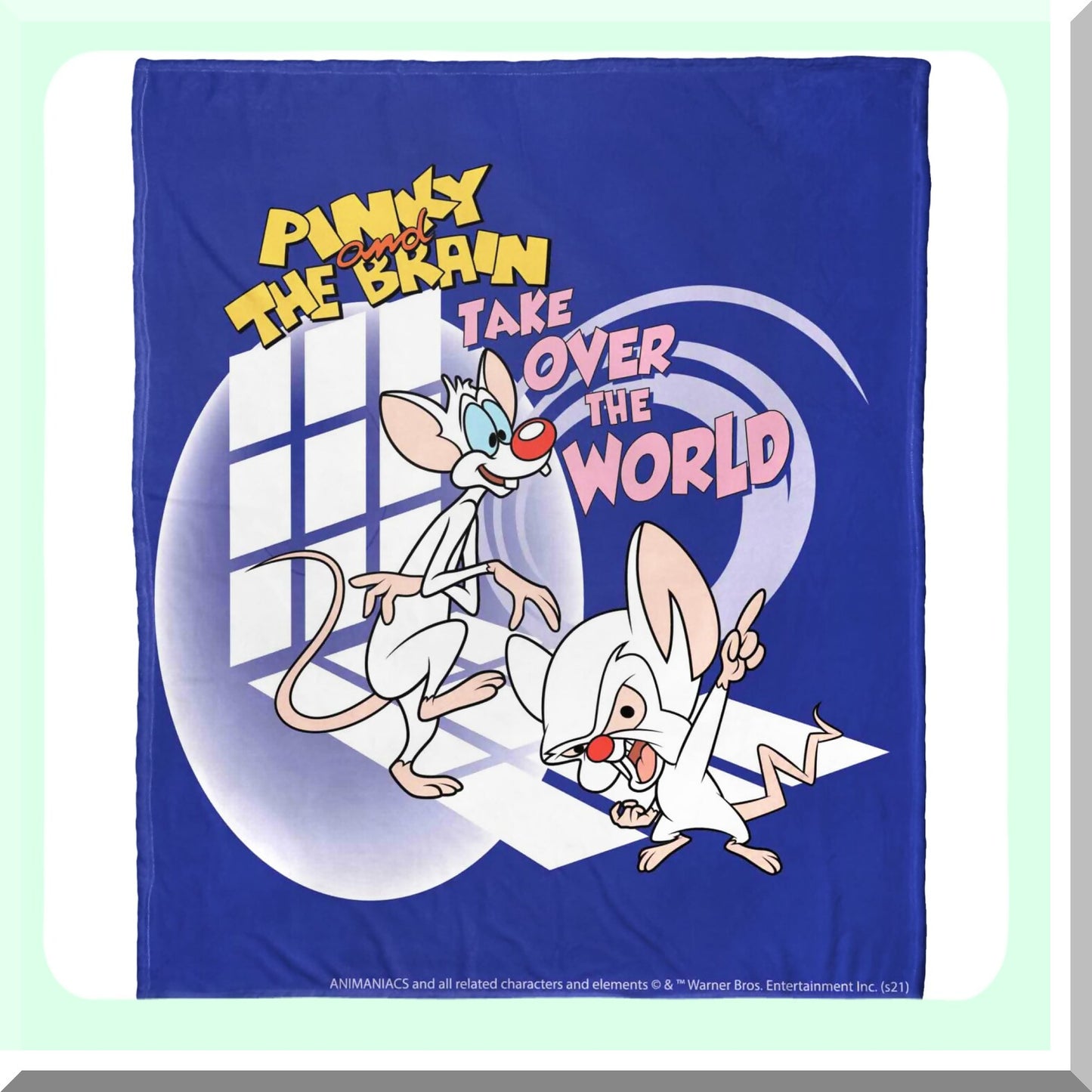 World Takeover Animaniacs Silk Touch Throw Blanket - Cozy 50x60