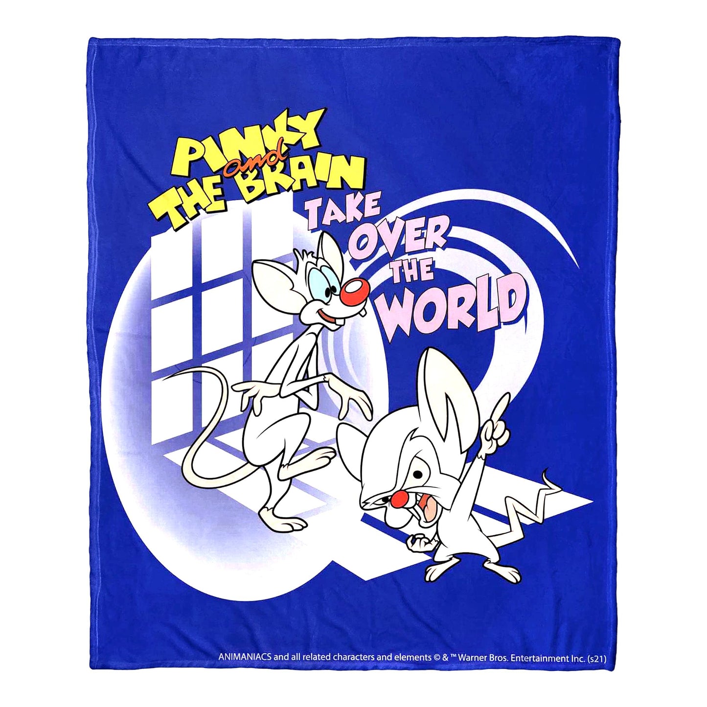 World Takeover Animaniacs Silk Touch Throw Blanket - Cozy 50x60
