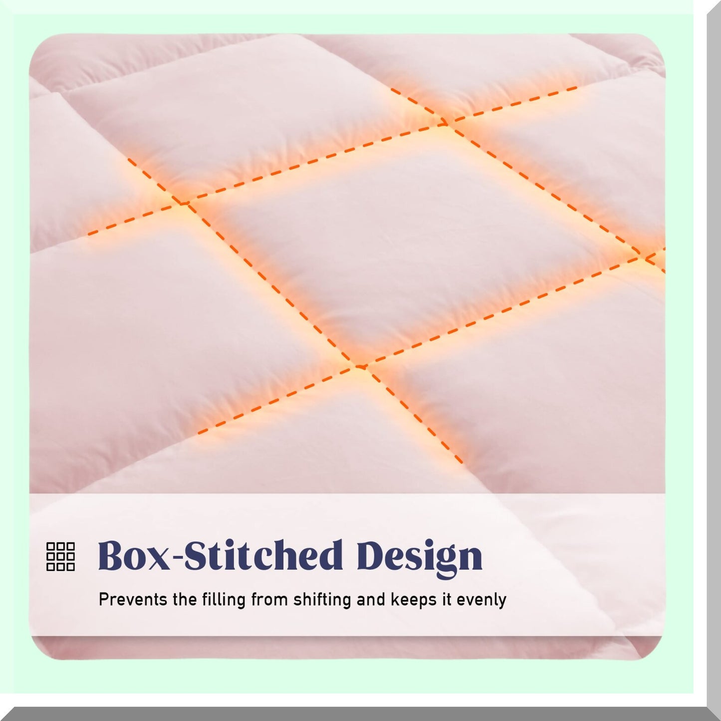 SummerDreams Lightweight Goose Down Comforter - Twin Size Hotel Collection Duvet Insert for Warmer Climates. Ultra-Soft Pink Shell for a Cozy Sleep.