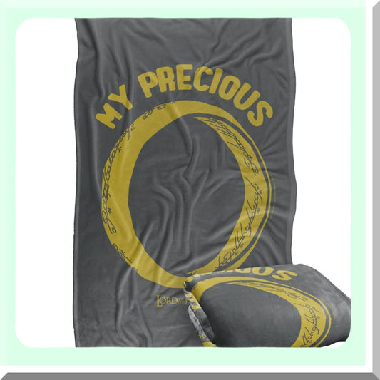 Middle-earth Silky Touch Throw Blanket - 36"x58" Super Soft Gollum Design