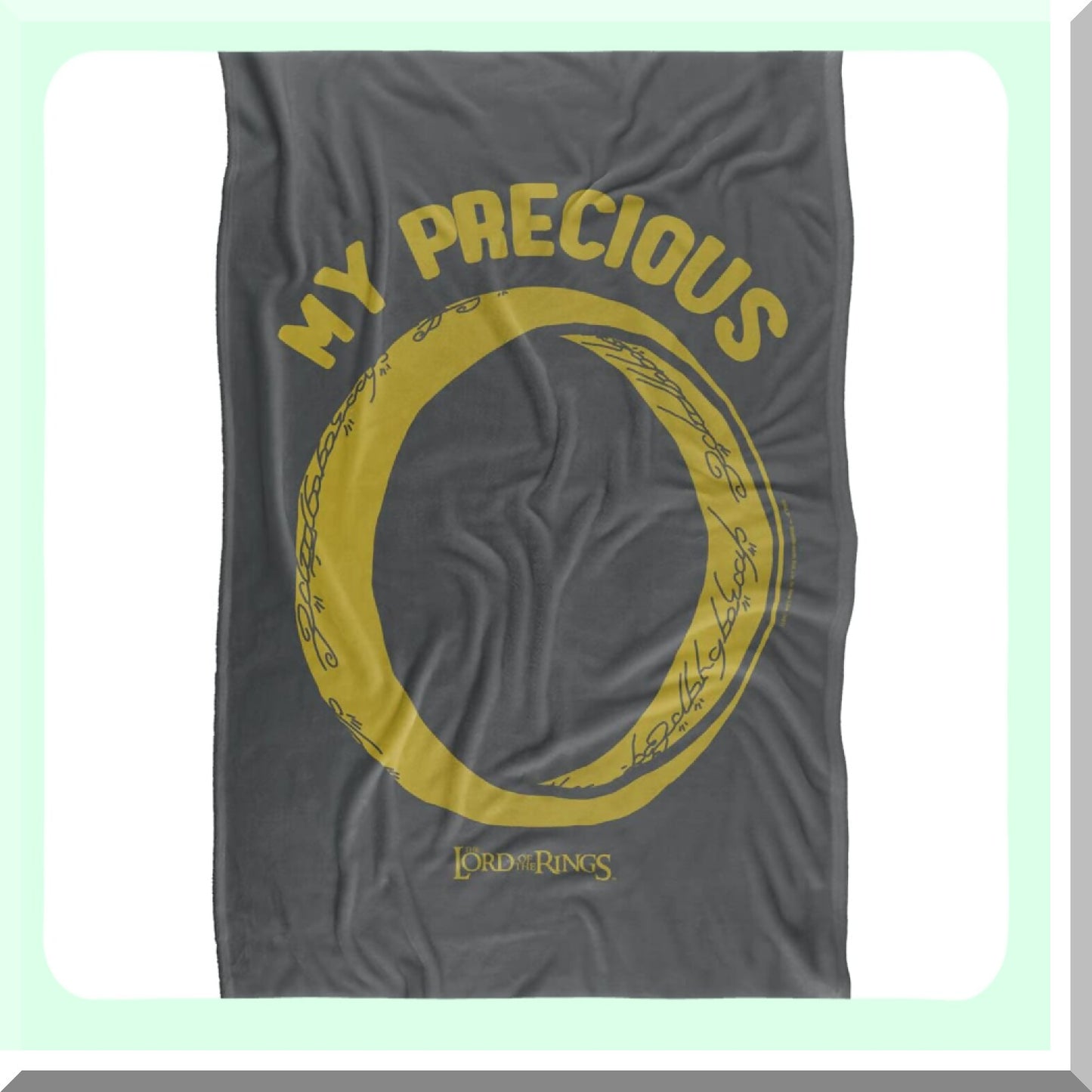 Middle-earth Silky Touch Throw Blanket - 36"x58" Super Soft Gollum Design