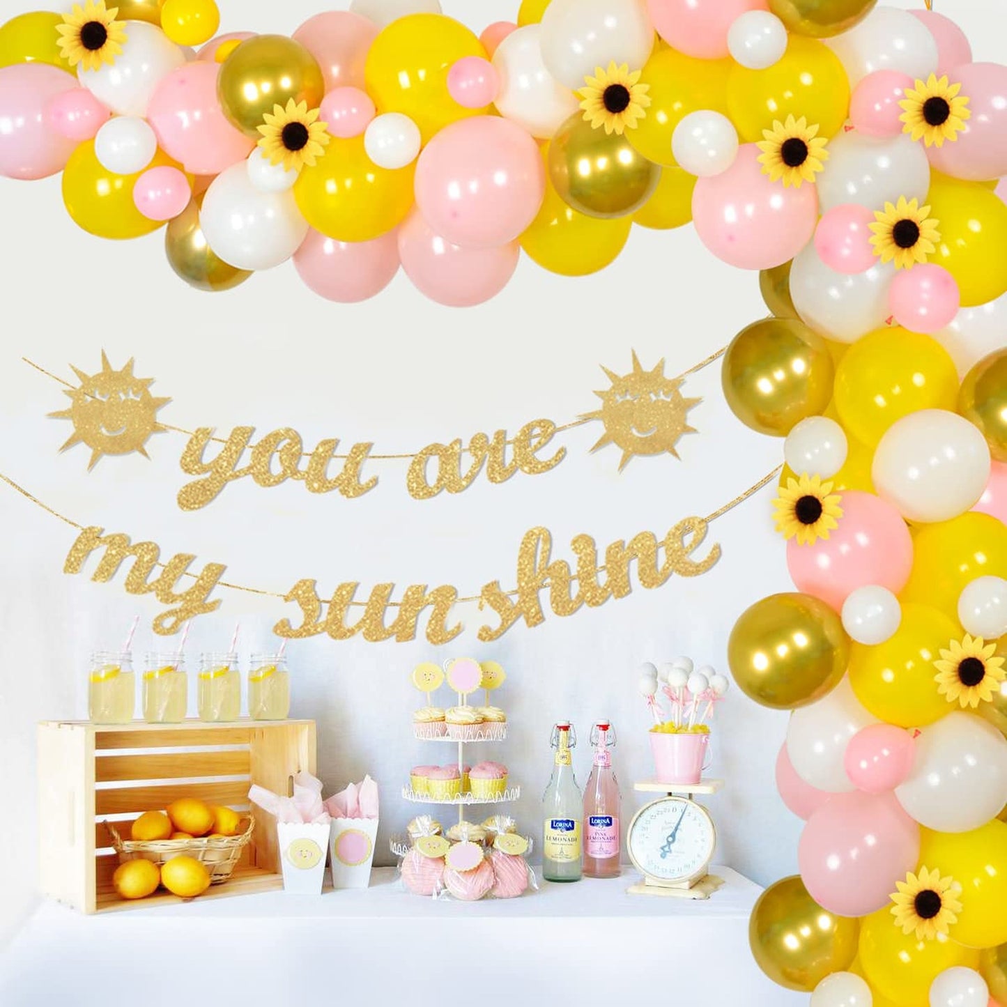 Sunflower Balloon Garland Arch Kit for Party Decorations