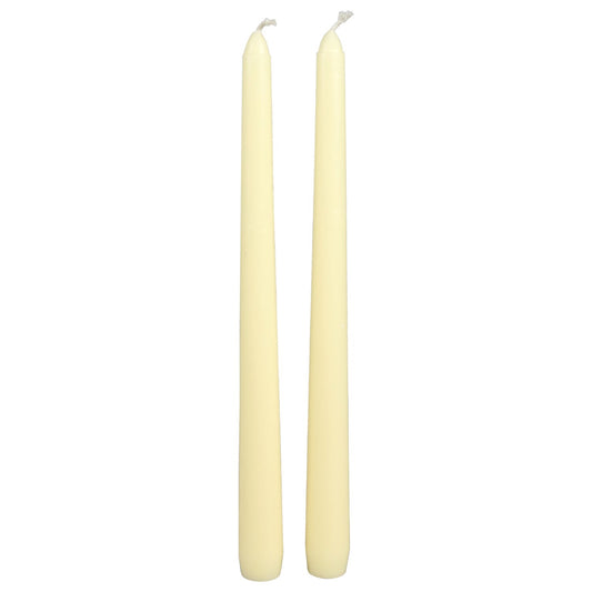 Luminessence Ivory Taper Candles, 2-ct. Boxes (Pack of 18)