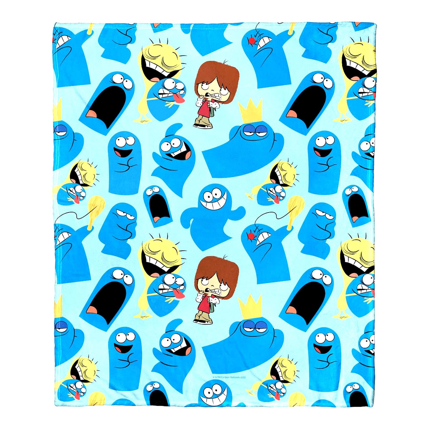 Imaginary Friends Cozy Silk Throw Blanket - 50x60, Best of Bloo Edition