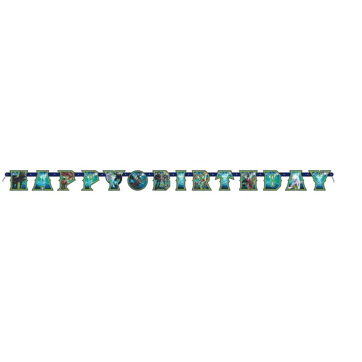 How to Train Your Dragon Birthday Banner 12 Ft