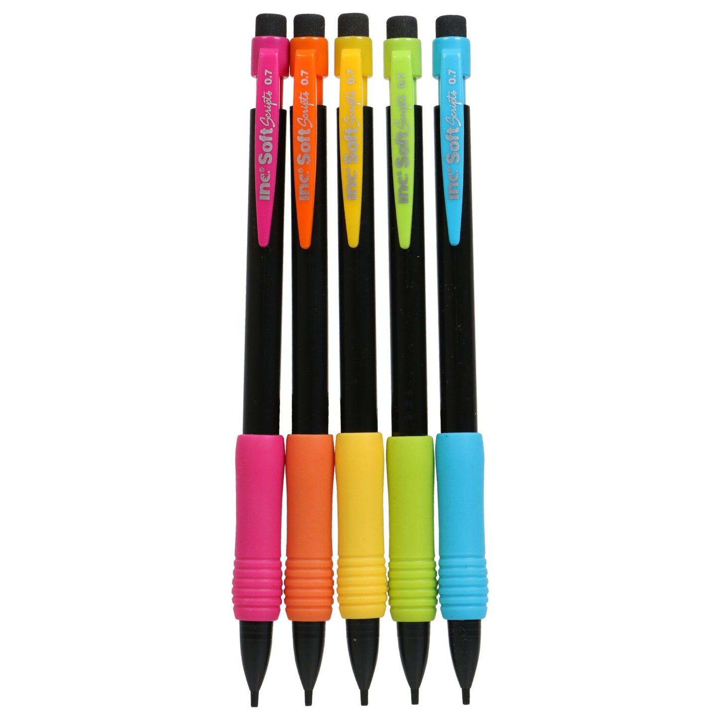 Inc. SoftScripts Neon Mechanical Pencils, 5-ct. Packs (Pack of 36)