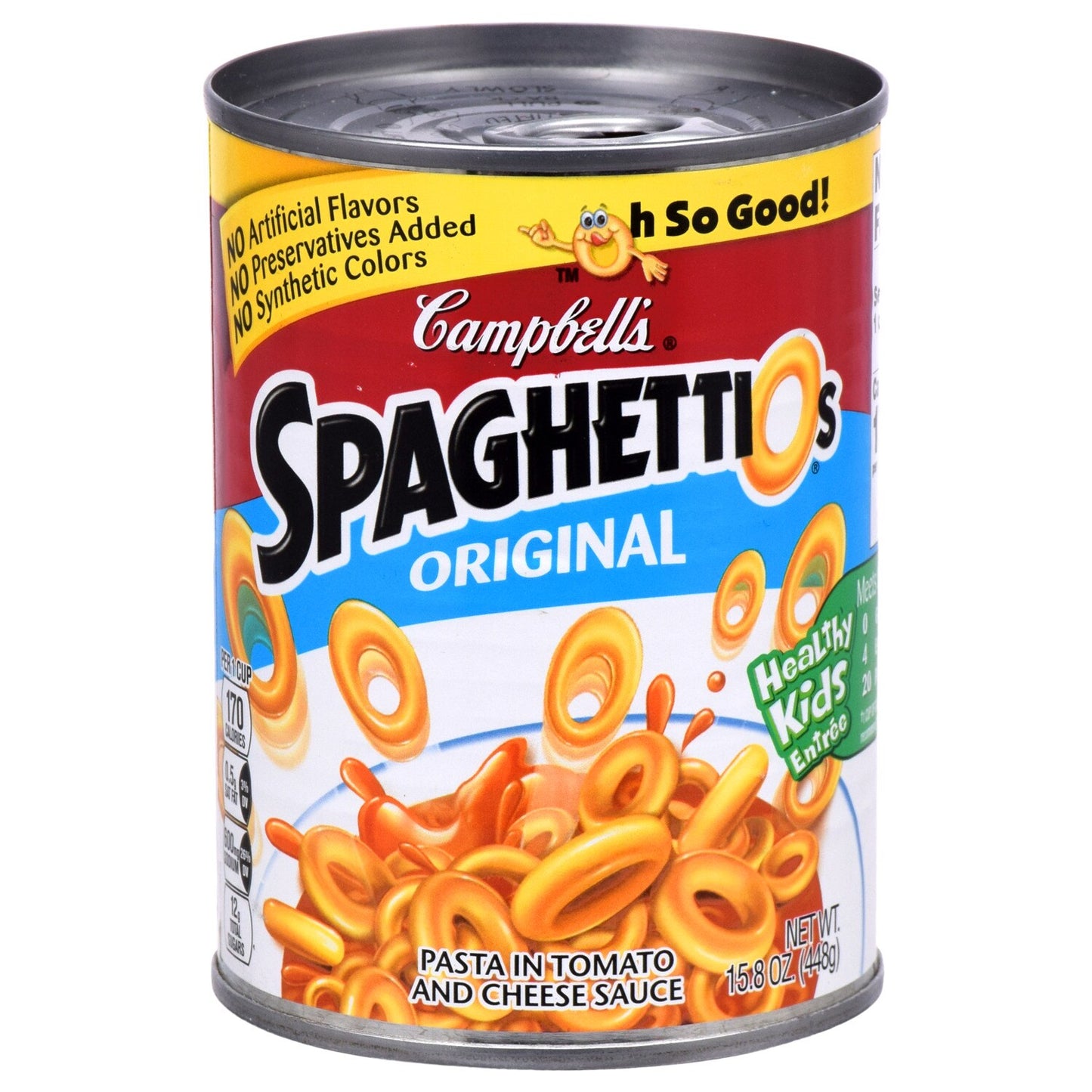 Campbell’s SpaghettiOs Original Pasta, 15.8 oz. Cans (Pack of 24)