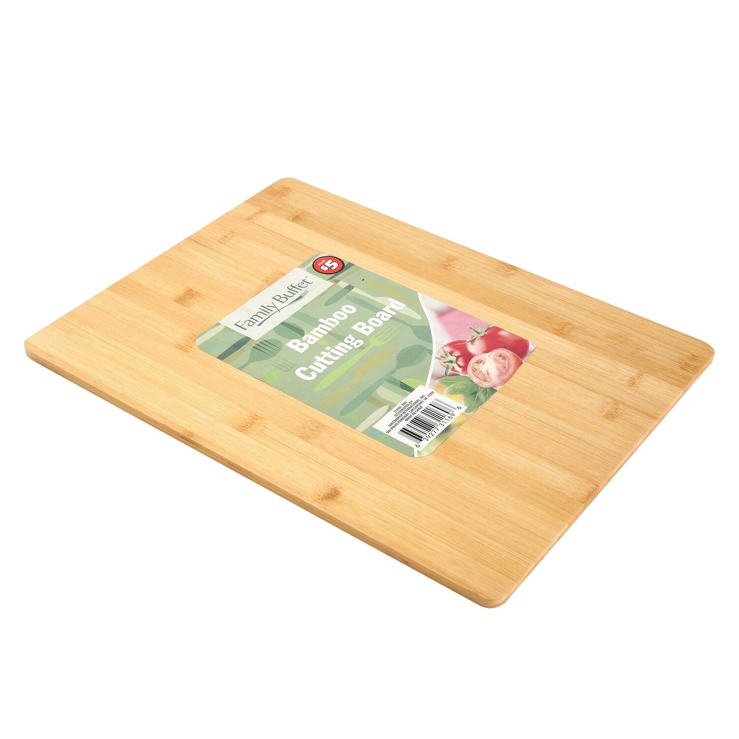 Family Buffet Bamboo Cutting Boards, 12x16-in. (Pack of 1)