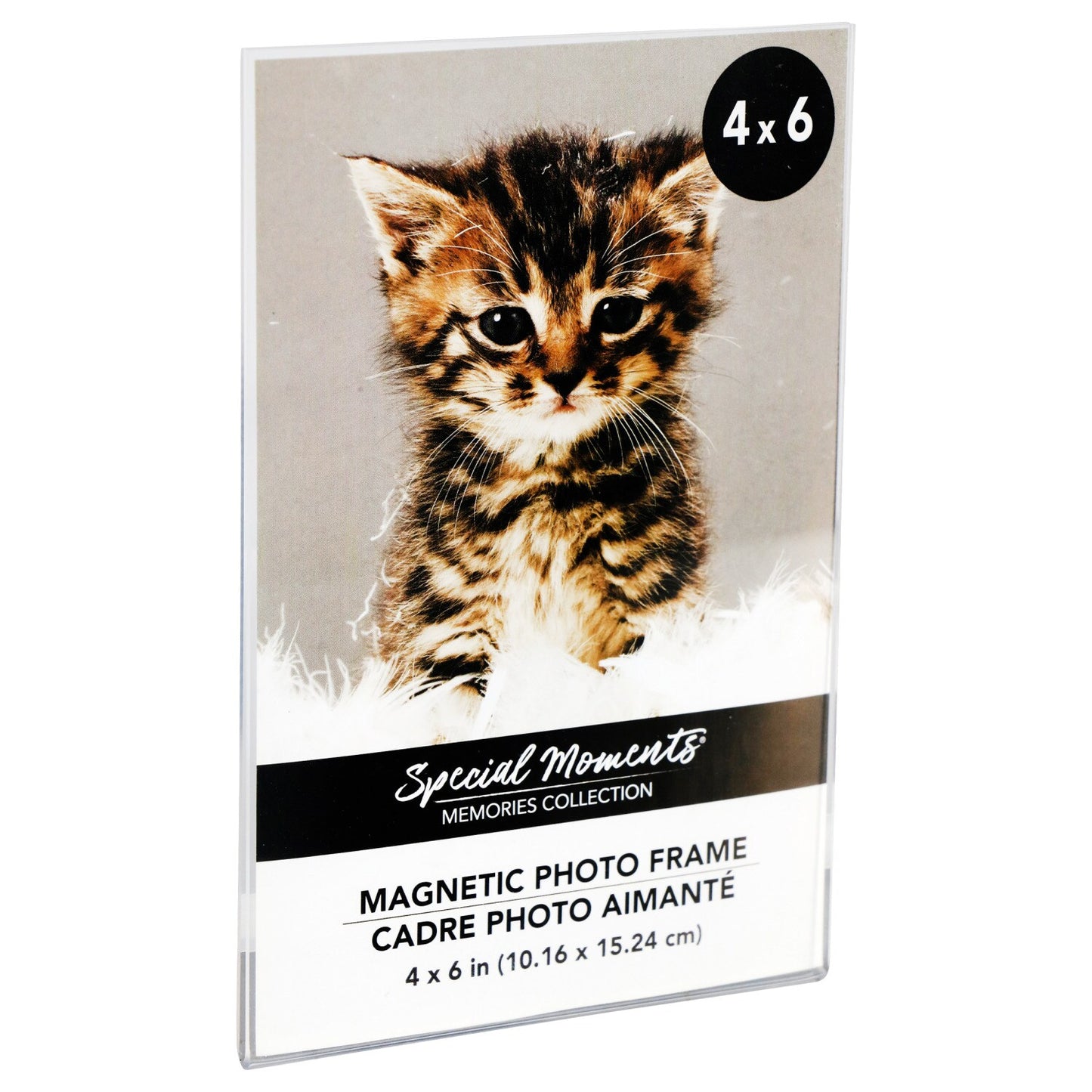 Special Moments Clear Magnetic Plastic Picture Frames, 4x6 in. (Pack of 4)