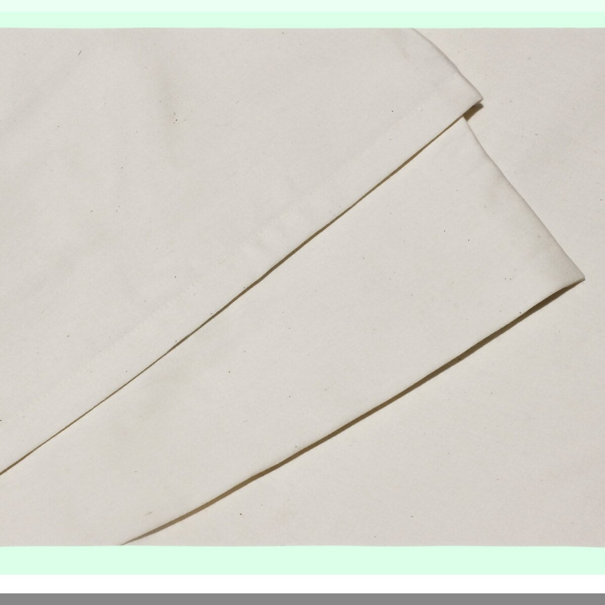 NaturalCool Pillowcase Set - GOTS Certified Unbleached Dye-Free Pillow Cases (2 Pack) - Soft & Luxurious Cooling Pillow Covers - Off White Standard Size