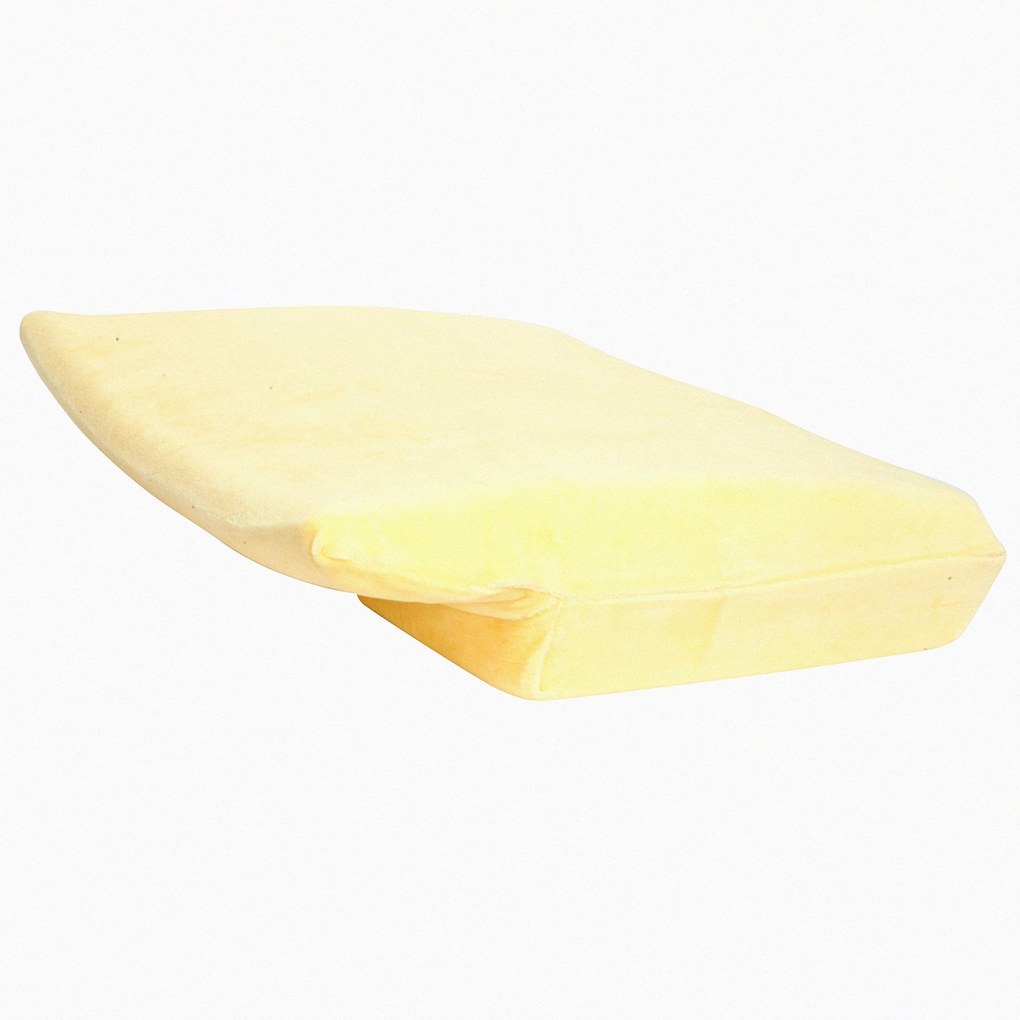 ErgoRest Memory Foam Arm-Tunnel Pillow - 3.5 Inch Thick Neck Pain Relief Cushion for Side and Stomach Sleepers - White Bed Pillow