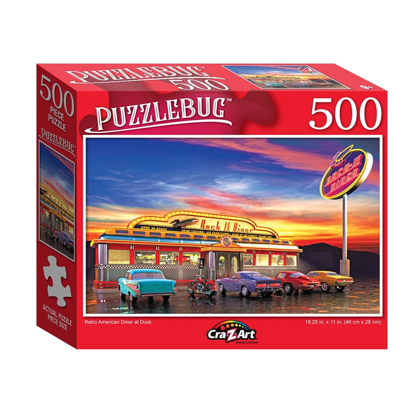 Puzzlebug Puzzles by Cra-Z-Art, 500-ct. Boxes (Pack of 36)