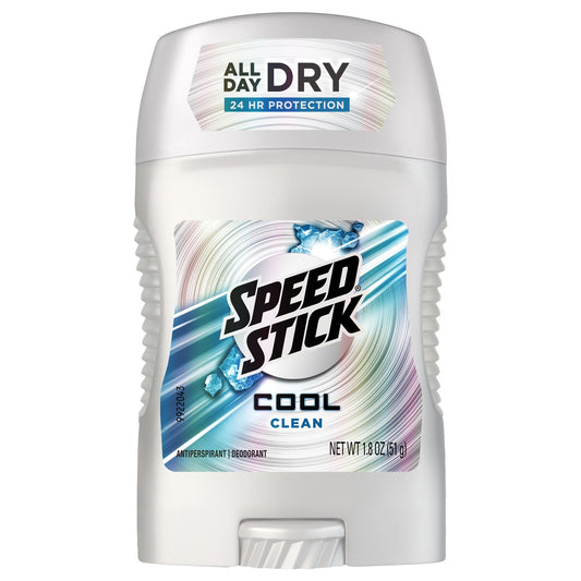 Speed Stick Clean-Scent Antiperspirant Deodorant, 1.8 oz. Sticks (Pack of 12)