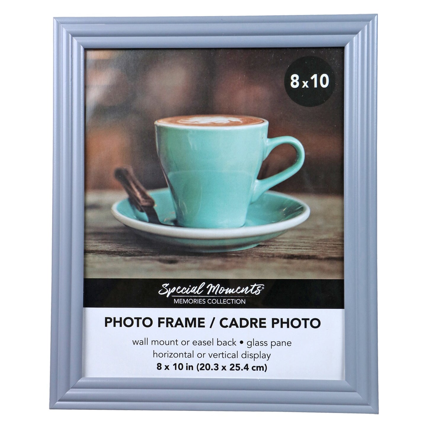 Traditional Gray Picture Frames, 8x10 in. (Pack of 15)
