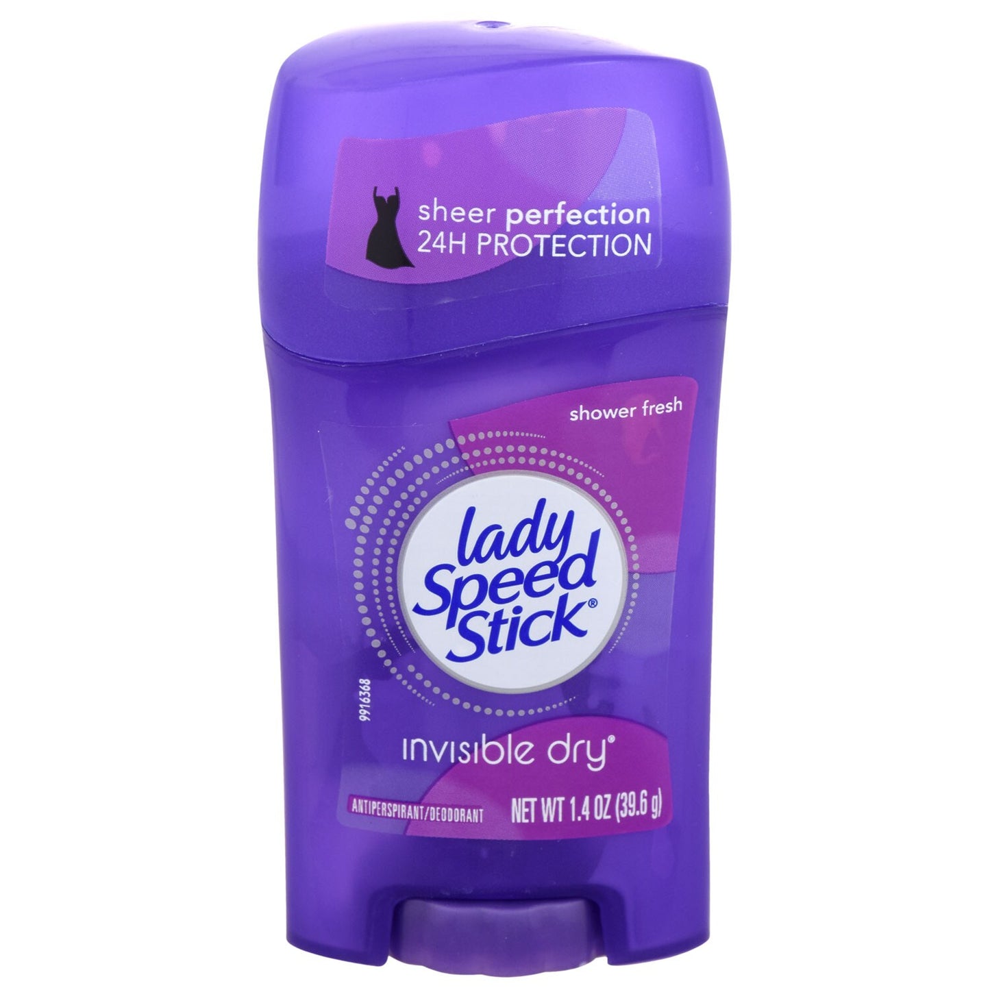 Lady Speed Stick Invisible Dry Shower Fresh Deodorant, 1.4 oz. (Pack of 12)