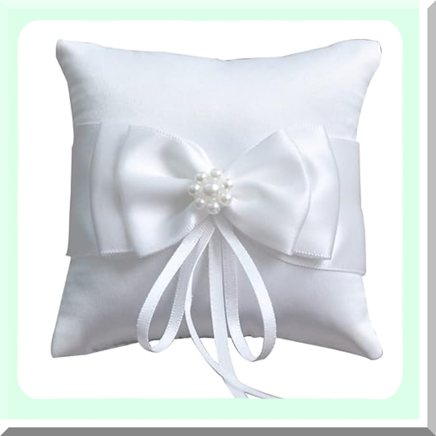 Elegant Wedding Ring Pillow for Ceremonies and Decor