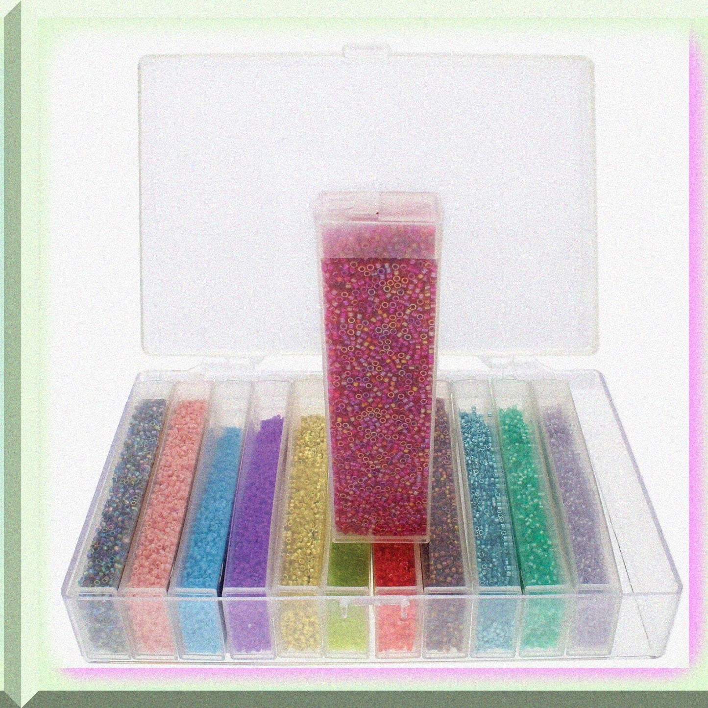 Personality Case Clear Storage Organizer System 12 Boxes