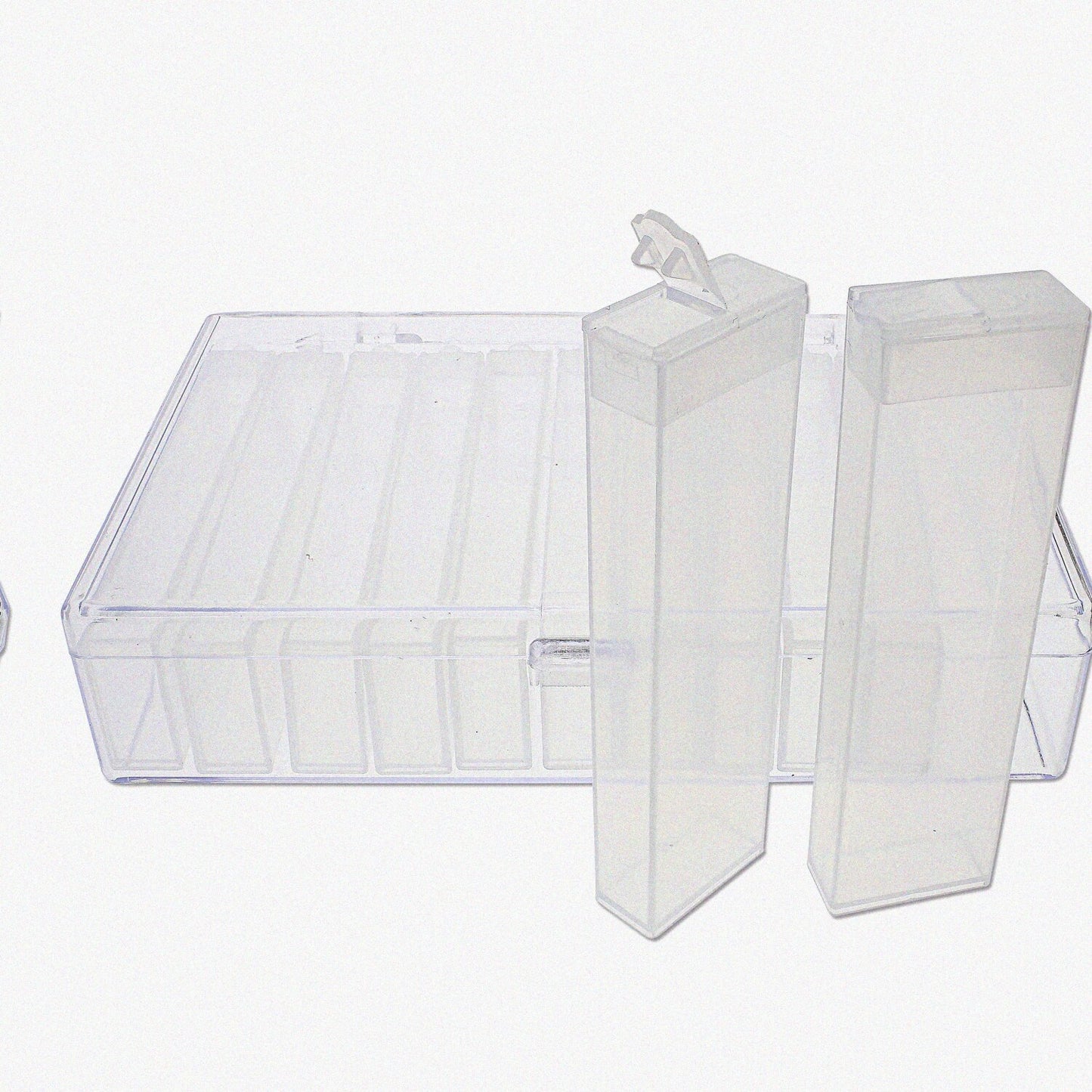 Personality Case Clear Storage Organizer System 12 Boxes