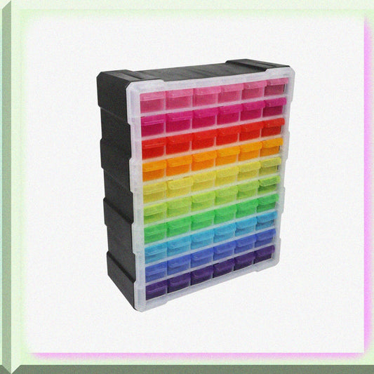 60 Drawer Multi-Purpose Plastic Organizer