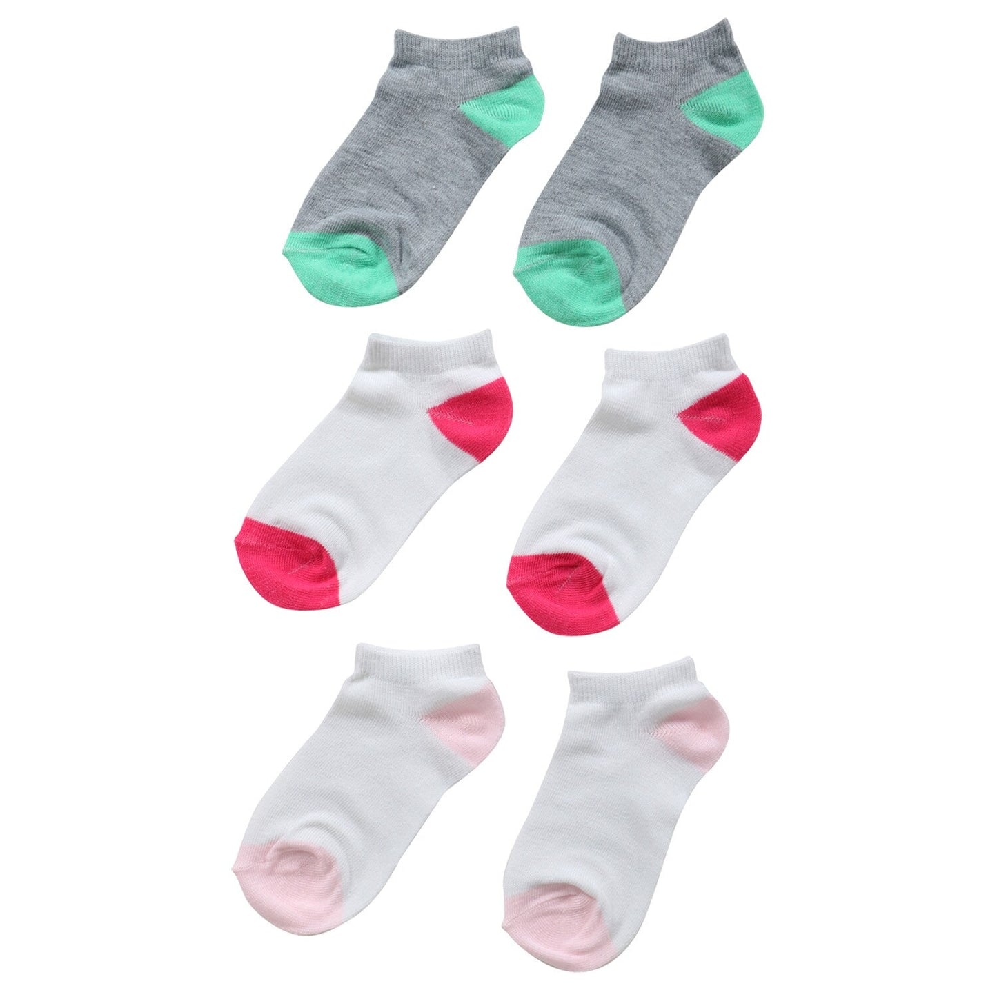 Juncture Kids Solid-Color Low Cut Socks, 3 Pair Packs (Pack of 30)