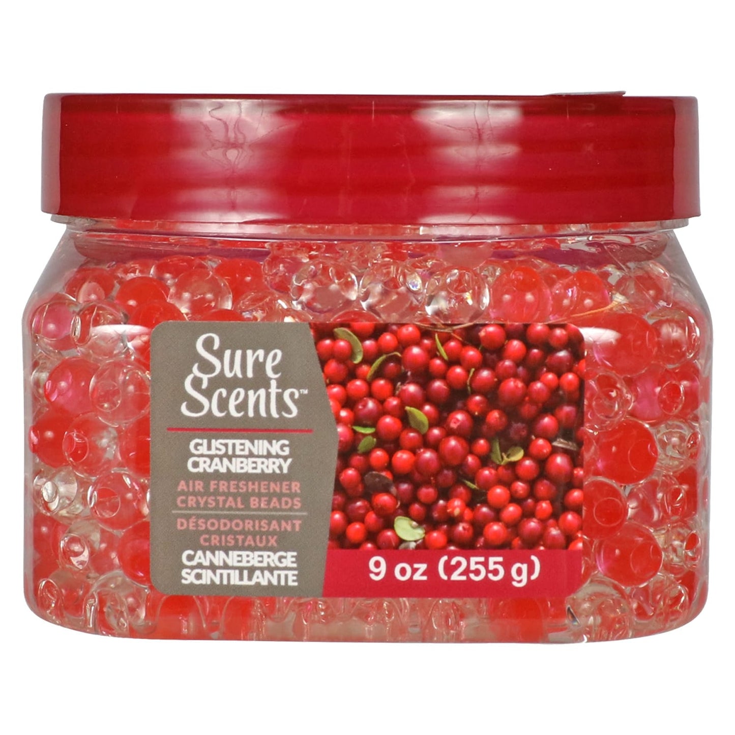 Sure Scents Crystal Beads Air Fresheners, 6 oz. Jars (Pack of 36)