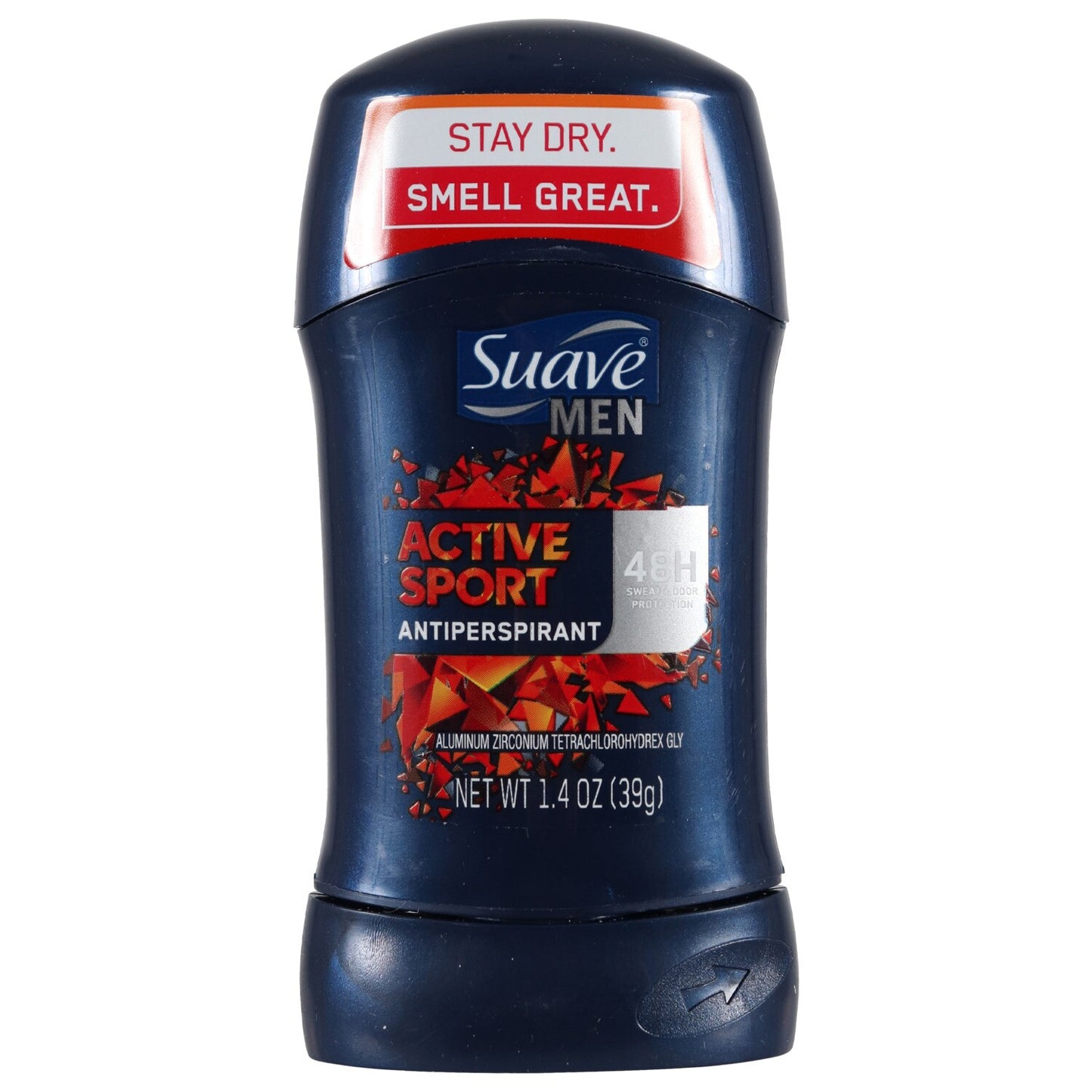 Suave Mens Active Sport Antiperspirant Deodorant, 1.4 oz. (Pack of 12)