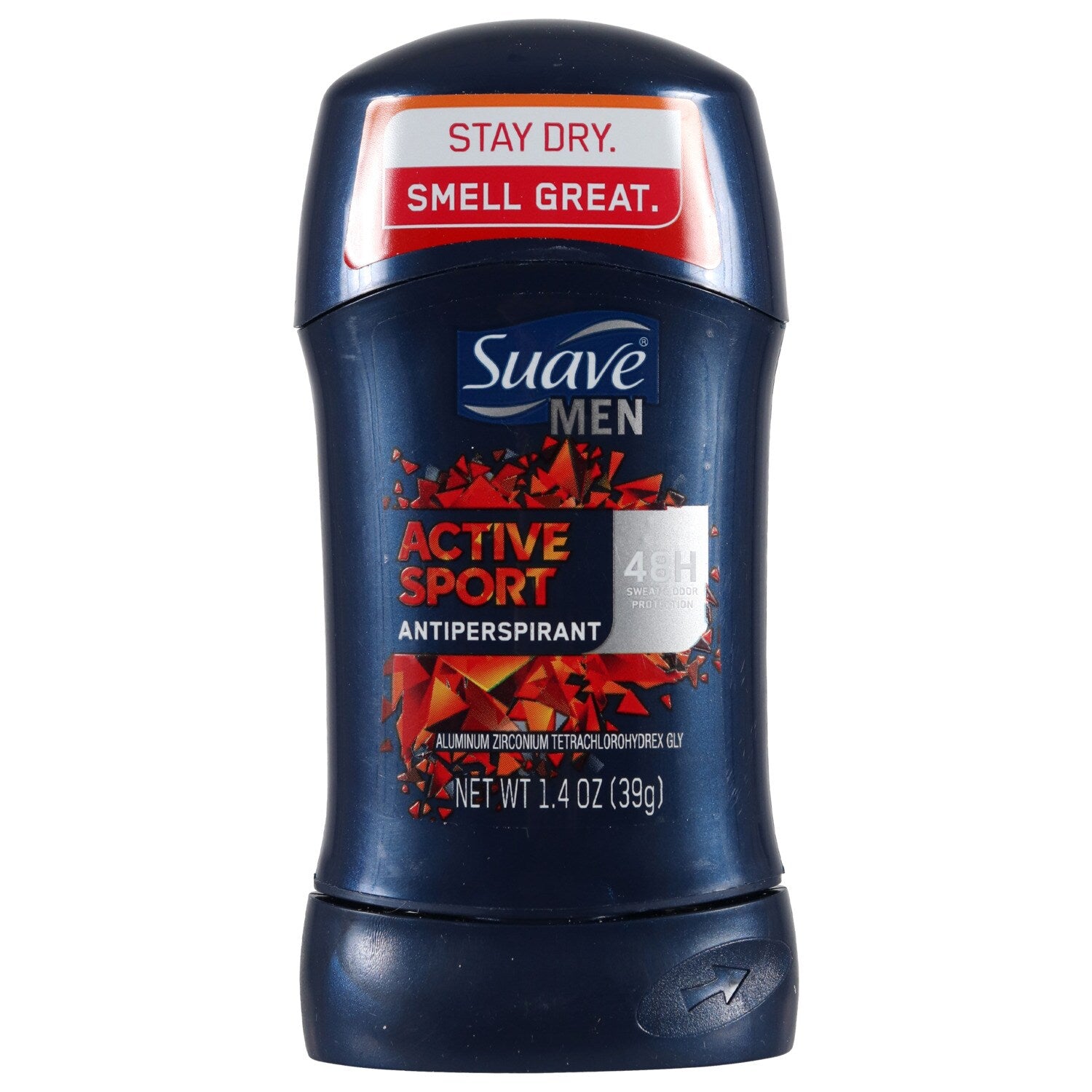 Suave Mens Active Sport Antiperspirant Deodorant, 1.4 oz. (Pack of 12)
